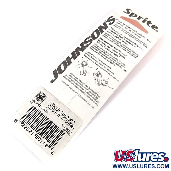 Johnson Sprite Vartiklė, Auksas (24K), 7g, Red Teaser, #9995